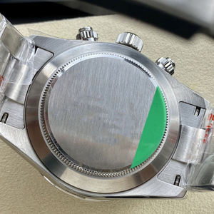 2025 montre mécanique de luxe haut de gamme pour hommes avec bracelet en acier et chronographe à cadran Panda - Product Image 4