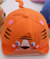 Nueva Gorra de Béisbol con Diseño de Animales para Niños, Estilo Coreano, Visera para el Sol, Primavera-Verano, Gorra Linda para Bebés
