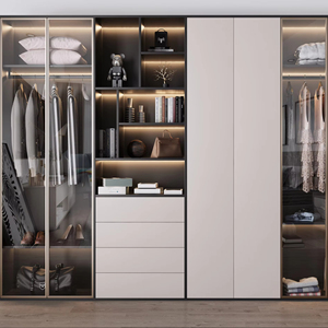 <span class=keywords><strong>Ropero</strong></span> Moderno Personalizado <span class=keywords><strong>de</strong></span> Madera para Dormitorio Armario <span class=keywords><strong>de</strong></span> <span class=keywords><strong>Ropa</strong></span> Venta al por Mayor <span class=keywords><strong>de</strong></span> Fábrica - Product Image 1