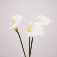Künstliche Lilien-Blumen mit Echtgefühl, Burgunderrot, Latex-Blumen, Langlebig für Zuhause, Brautstrauß, Tischdekoration