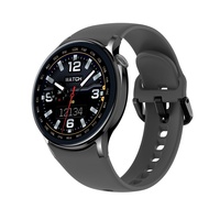 Montre connectée ronde AMOLED avec écran tactile, appels, suivi d'activité 466x466, moniteur de fréquence cardiaque et de sommeil, IP68