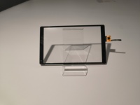 Écran tactile capacitif haute sensibilité de 7 pouces avec blindage EMI pour équipement médical