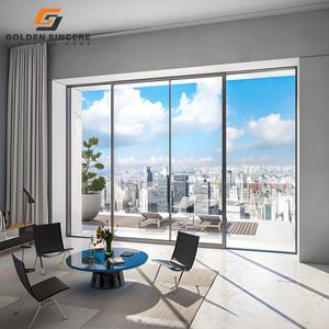 Porte coulissante GS en alliage d'aluminium à coupure thermique et à haut rendement énergétique pour l'entrée de la cour - Product Image 6