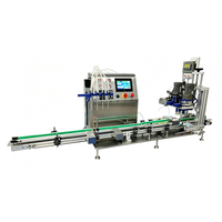 Machine de remplissage automatique à 4 têtes pour liquides visqueux, idéale pour le remplissage et le bouchage de savon liquide et de liquide vaisselle
