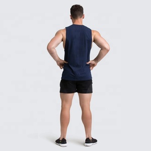 Wholesale Men's Custom Made Tank Top Quick Dry Sleeveless Breathable Training <b>Running</b>/Gym/Workout Tank Vest <b>Singlet</b> - Product Image 5