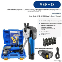 Venta Directa de Fábrica: Herramientas de Abocardado Manuales Duraderas y Multifuncionales con Batería de Litio VEF-2S VEF-1S