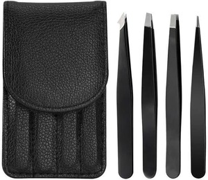 HQ Mixed Proc Discount 4Pcs/Set Eyebrow Eyelash Extension Tweezers <b>Clip</b> Makeup Sets for Eyebrow Hair Removal Beauty Tool Kit - Product Image 1