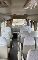 Bus Toyota Coaster d'occasion 30 places, transmission manuelle à gauche, à vendre