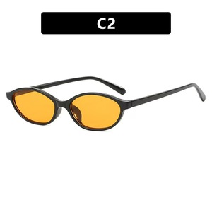 Lunettes de soleil ovales rétro œil de chat transfrontalières européennes et américaines pour femmes, tendance et haut de gamme - Product Image 6