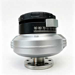 Cilindro Neumático Rotatorio FES-TO DSRL-25-180-P-FW 180. Actuador de Válvula de Aire de la Serie DSRL con Eje de Brida - Product Image 3