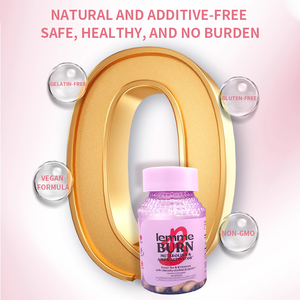 Lemme Burn <span class=keywords><strong>Vitamin</strong></span> <span class=keywords><strong>B12</strong></span> Pembakar Lemak untuk Wanita Dewasa - Bersertifikat Halal 60 Kapsul/Botol - Product Image 5