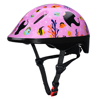 Casque de protection coloré et portable pour enfant, adapté aux trottinettes, vélos et skateboards