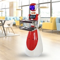 Robot de livraison commercial intelligent pour restaurants, robot humanoïde de service alimentaire