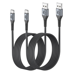 Cable de carga USB-C SUNGUY, cable de datos USB a Tipo-C, cable de carga rápida personalizable, cargador de teléfono. - Product Image 1