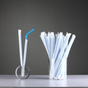 Bán buôn soton PLA PP trong suốt 6x200 mét Đường kính ống hút dùng một lần thẳng nhựa ống hút cho nước trái cây đồ uống - Product Image 2