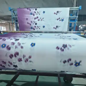 100%polyester disperse printed microfiber fabric for bedding raw material
