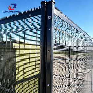 Achetez du <span class=keywords><strong>grillage</strong></span> de sécurité Corromesh robuste anti-escalade de 2,4 mètres, modèle 358, pour la prison, en vente - Product Image 3