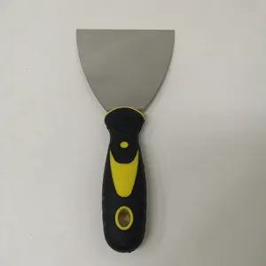 Cuchilla de acero al carbono de calidad estándar, 3 pulgadas, con mango de doble Color, masilla, cuchillo, raspador de pintura