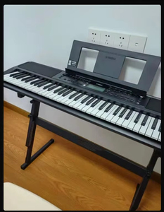Orgue électronique numérique portable Yamaha PSR E-383 de haute qualité, 61 touches, instrument de musique pour adultes, enfants - Product Image 2