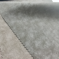 Tissu en cuir PU épais bicolore, style rétro, simili cuir Rexine, pour vestes d'hiver, matière en cuir
