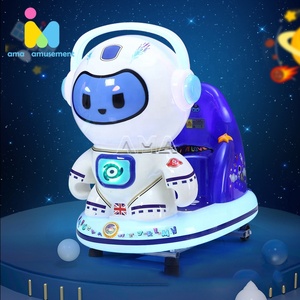 Münzbetriebene Fiberglas-Kiddie-Ride-Schaukelmaschine mit Münzakzeptor für Kinder ab 6 Jahren – Spaß für den Innenbereich - Product Image 1