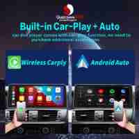Reproductor de DVD multimedia Qualcomm 680car de 12,3 pulgadas para coche compatible con BMWF25F26wireless carplay Android auto