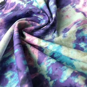 Tela de poliéster para traje de baño de 4 vías, impresión Africana Digital personalizada a prueba de agua, tejido de punto elástico - Product Image 1