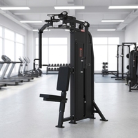 Machine à papillon professionnelle en acier GS-5047 avec pile de poids de 100 kg pour la musculation et l'entraînement physique