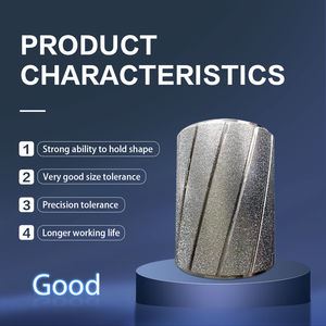 Má phanh Electroplated kim cương CBN Mài bánh xe <span class=keywords><strong>chamfer</strong></span> Mài Thùng Mài bánh xe cho một nửa tinh thần má phanh - Product Image 3