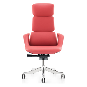 Silla de Oficina Ejecutiva de Cuero Genuino y Metal de Alta Gama, Muebles de Hotel de Lujo Nuevos de 2022 - Product Image 5