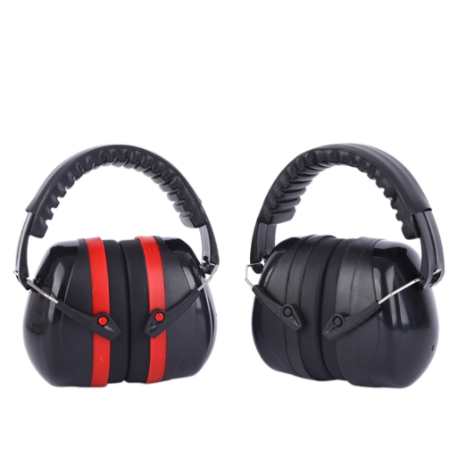 Industrial Grade Hearing Protection Earmuffs, Passive Noise Reduction, Durable Padding