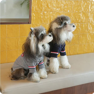 Cárdigan de Algodón Sólido para Primavera, Otoño e Invierno, Estilo <span class=keywords><strong>Academia</strong></span>, Lindo y Cómodo para Mascotas, Ropa Elástica para <span class=keywords><strong>Perros</strong></span> y Gatos - Product Image 1