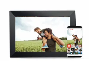 Wifi frameo 10.1 inch Digital Photo Frame video player high resolution Touch Screen Display Digital Picture Frame