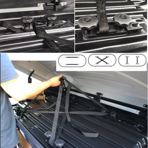 OEM Fabrikant SUV Auto-onderdelen ABS Waterdichte Reisopbergbox Universele 500L Auto Dakkoffer - Product Image 6