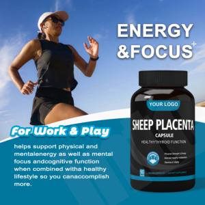 แคปซูลรกแกะเกรดอาหารเพื่อความงามของผิวอาหารเสริมเสริมสุขภาพ - Product Image 4