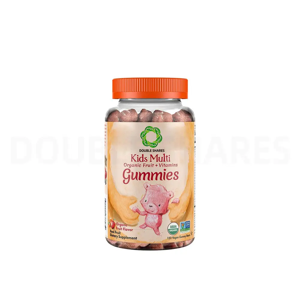 Nhà Máy Bán Hàng Trực Tiếp OEM Trái Cây Chứng Nhận Vegan Hoàn Chỉnh Trẻ Em Của Đa Hữu Cơ Trẻ Em Gummy Vitamin Cho Trẻ Em Sức Khỏe