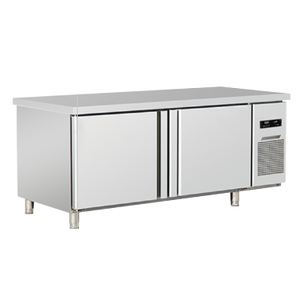 VICTORY KITCHEN, Mostrador de pizza de acero inoxidable comercial personalizado, banco de trabajo, congelador, equipo de panadería para cocina de hotel - Product Image 2