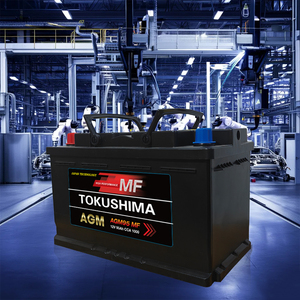 TOKUSHIMA StatrストップバッテリーOEMカスタマイズ12V 95Ah 1000CCA <span class=keywords><strong>MF</strong></span>鉛酸AGMカーバッテリー - Product Image 1