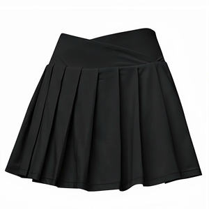 Service OEM de haute qualité pour jupes de golf sportives pour femmes, mini-jupes plissées taille haute avec logo brodé personnalisé, fabrication en usine - Product Image 3