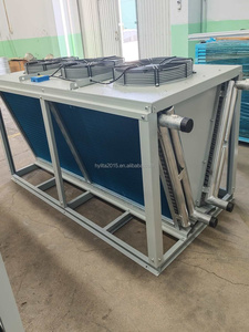 Raffreddatore ad aria a V Hylita con pompa industriale, tubi in acciaio inox SS316, compressore Hitachi, flusso d'aria 900 CFM, raffreddamento ad acqua adiabatico, onda sinusoidale - Product Image 3