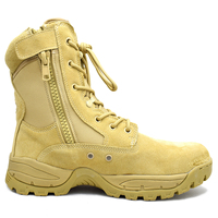 Bottes de désert tactiques des forces spéciales pour hommes Bottes d'entraînement en plein air 46 Grandes bottes d'entraînement spéciales