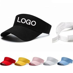 Visière de golf promotionnelle anti-UV personnalisable pour la protection du visage - Product Image 3