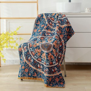 Asciugamano da Bagno in Puro Cotone Jacquard Colorato a Quattro Strati per Uomo e Donna, Extra Large, Morbido e Assorbente - Product Image 4