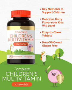 OEM/ODM compresse multivitaminiche per bambini per bambini integratore sanitario completo supporto immunitario multivitaminico - Product Image 2