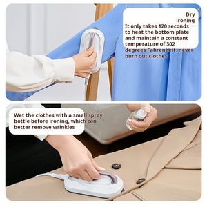 Mini fer à repasser électrique multifonctionnel pour vêtements, contrôle intelligent de la température, idéal pour la maison et les voyages - Product Image 4