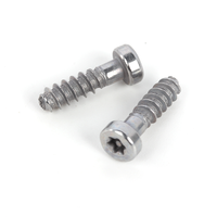 Douille hexalobulaire 20mm ISO/DIN vis à métaux personnalisable OEM tête basse roulement à filetage fin pour bois acier inoxydable