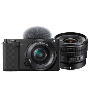 กล้องดิจิตอล Sony Mirrorless Alpha <span class=keywords><strong>ZV</strong></span>-<span class=keywords><strong>E10</strong></span> APS-C เลนส์เปลี่ยนได้ F4 กล้องวิดีโอมิเรอร์เลสสีดำ รุ่น ILCZV-E10L/B - Product Image 5