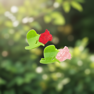 Fermacapelli Angelina Rose 6 cm in plastica, accessorio per capelli da donna, stile dolce, per uso quotidiano - Product Image 2