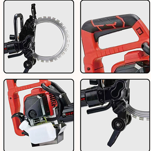Forte puissance du moteur à essence 400mm nouvelle découpeuse de mur coupe-béton à essence avec pompe à engrenages de lutte contre l'incendie - Product Image 2