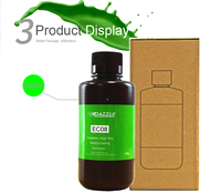 Résine UV 3D haute teneur en cire Dazzle EC08 pour moulage de bijoux, compatible imprimantes 3D LCD DLP SLA - NOUVEAUTÉ !
